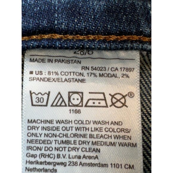Banana Republic Womens Skinny Jeans Size 28/6 Blue Denim Medium Wash Casual - Picture 3 of 13